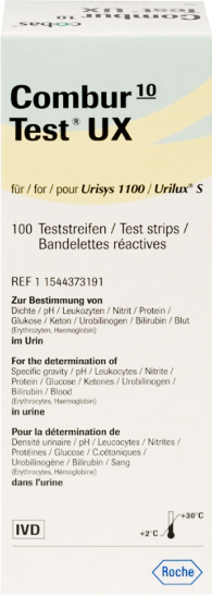 Combur 10 UX Test Strips Pack of 100
