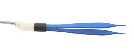 Conmed Adson Bipolar Forceps 13cm, 1mm Serrated Tips, Insulated Handles