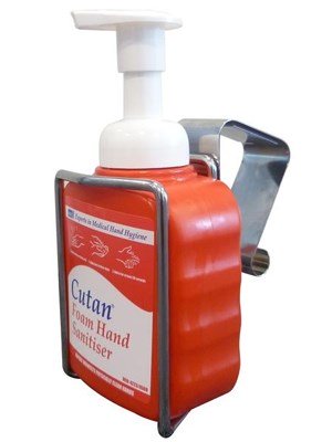 Cutan 400ml Grey Metal Bracket for Bed Mounting Only
