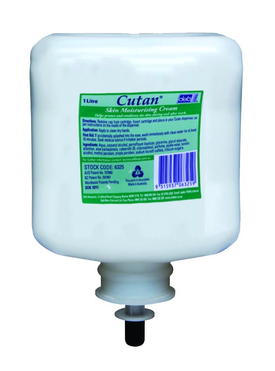 Cutan Moisturising Cream 1L Refill