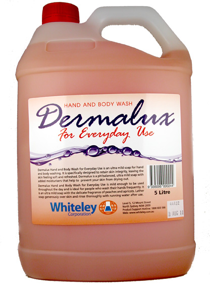 Dermalux Everyday Hand & Body Wash Soap 5L