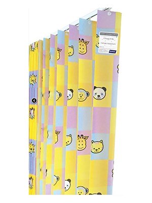 Disposable Antimicrobial Medical Curtain 7.5m x 2m(D), Paediatric Print