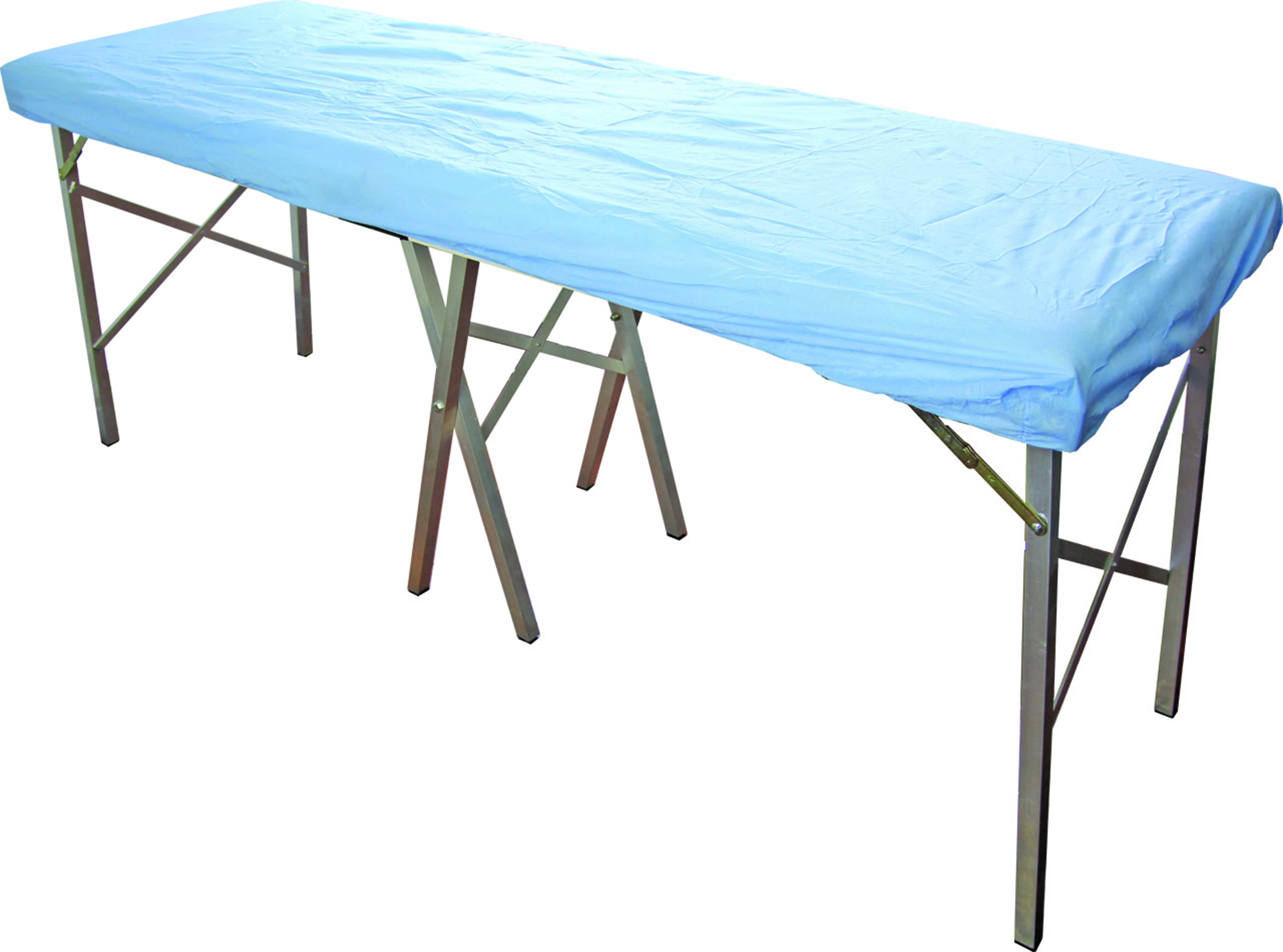 DisposableBlueExamFittedSheetStretcherCover187CmX70CmX10Cm100S
