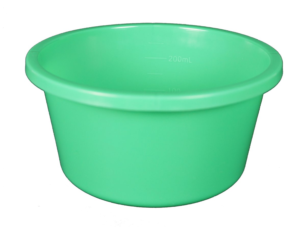 Disposable Bowl 250ml/ 95mm Green
