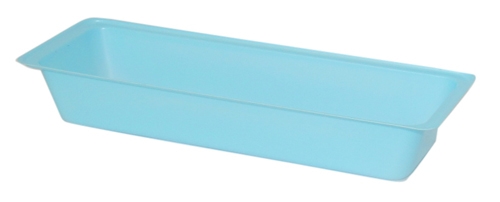 Disposable Injection Tray 200mm x 70mm x 30mm 280ml. Blue- Carton of 800
