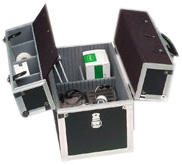 Doctors Bag - Concertina Style Case with Black Trim and Ampoule Holder W 41cm x D 24cm x H 31cm