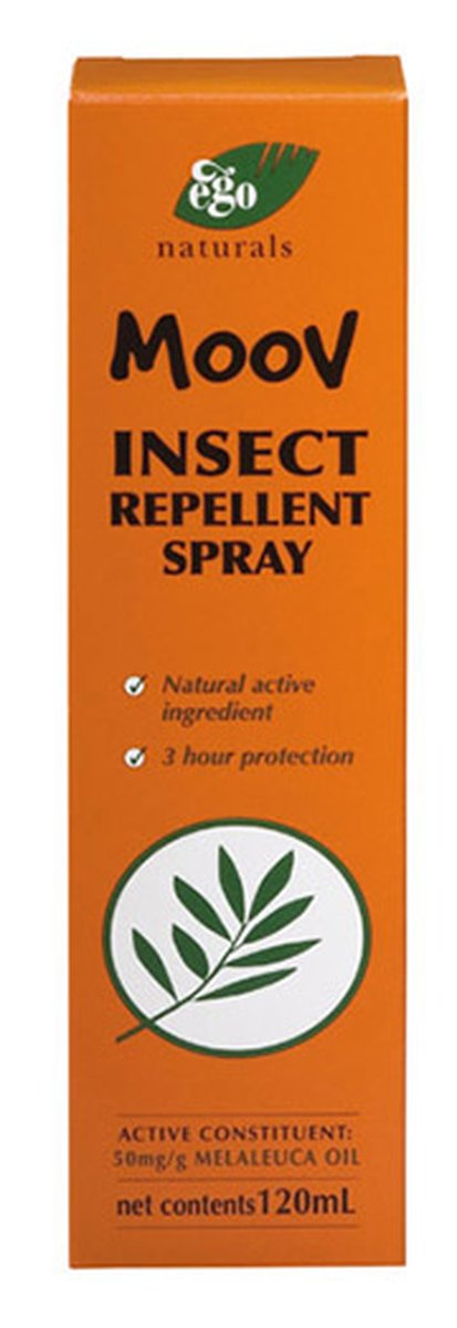 Ego MOOV Insect Repellent Spray. 120ml