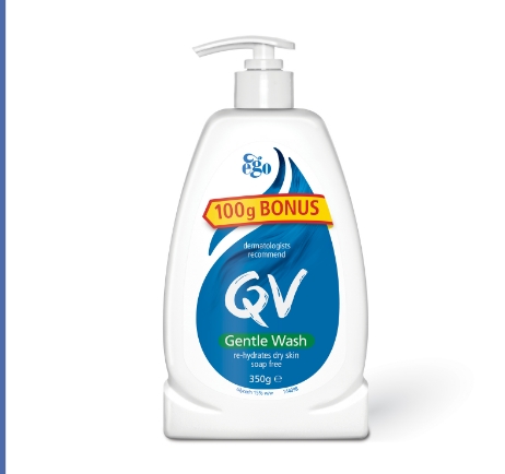 Ego QV Gentle Wash 350ML Pump Pack