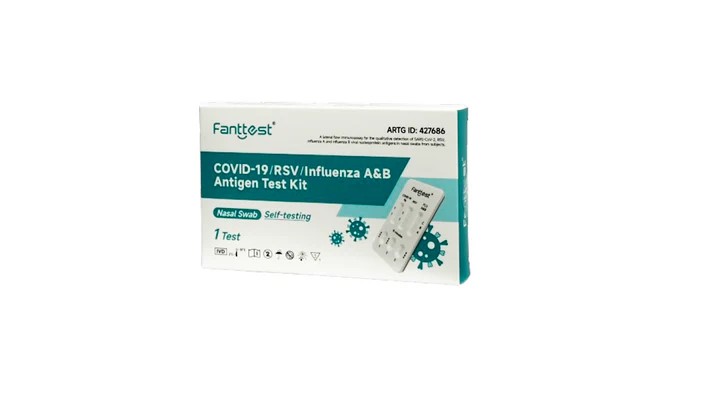 FantTest Plus COVID19, RSV, Influenza A & B Rapid Nasal Test