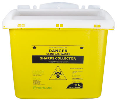 Fittank Sharps Contiainer 8L with