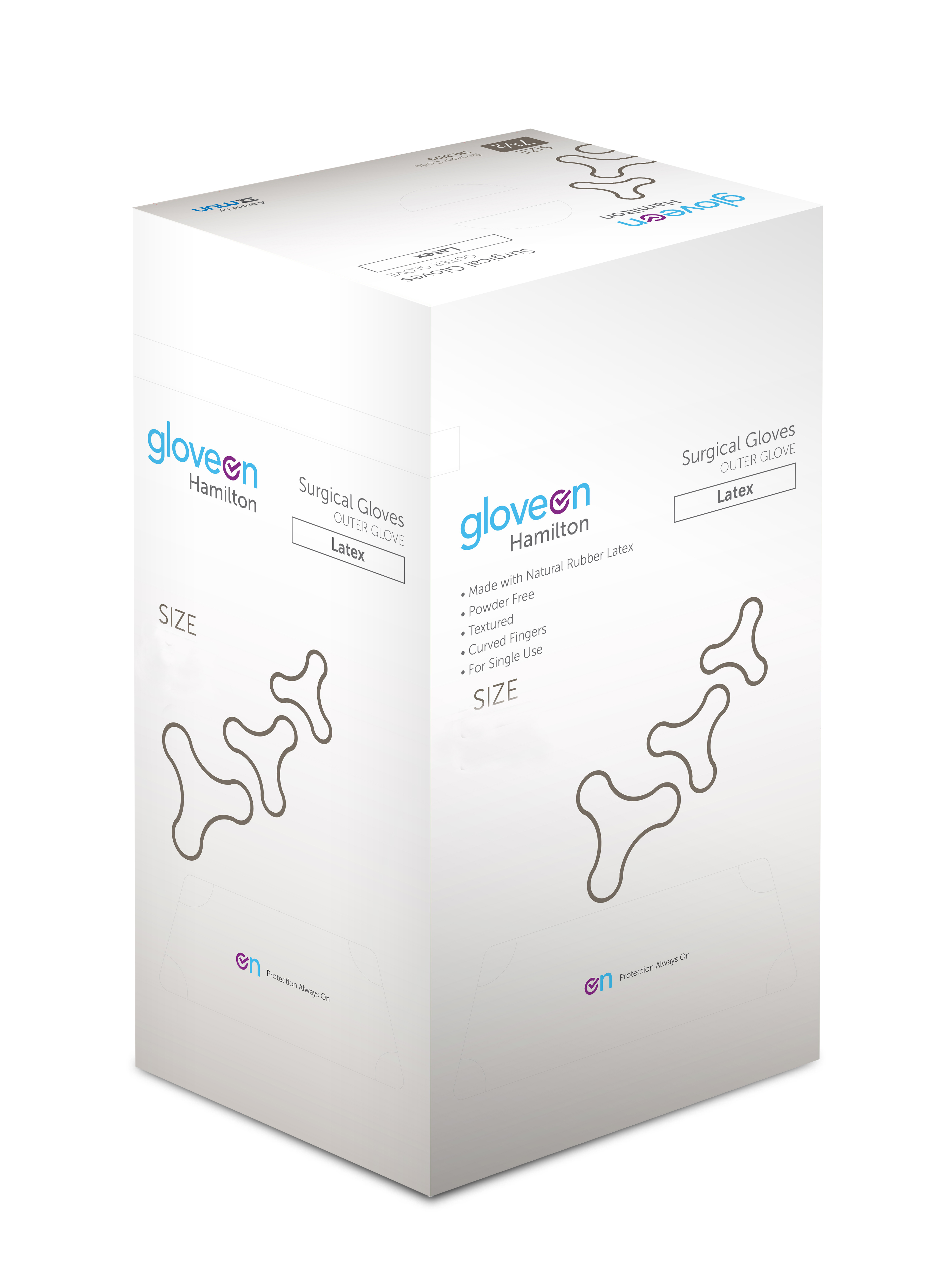 GloveOn Hamilton Latex Surgical