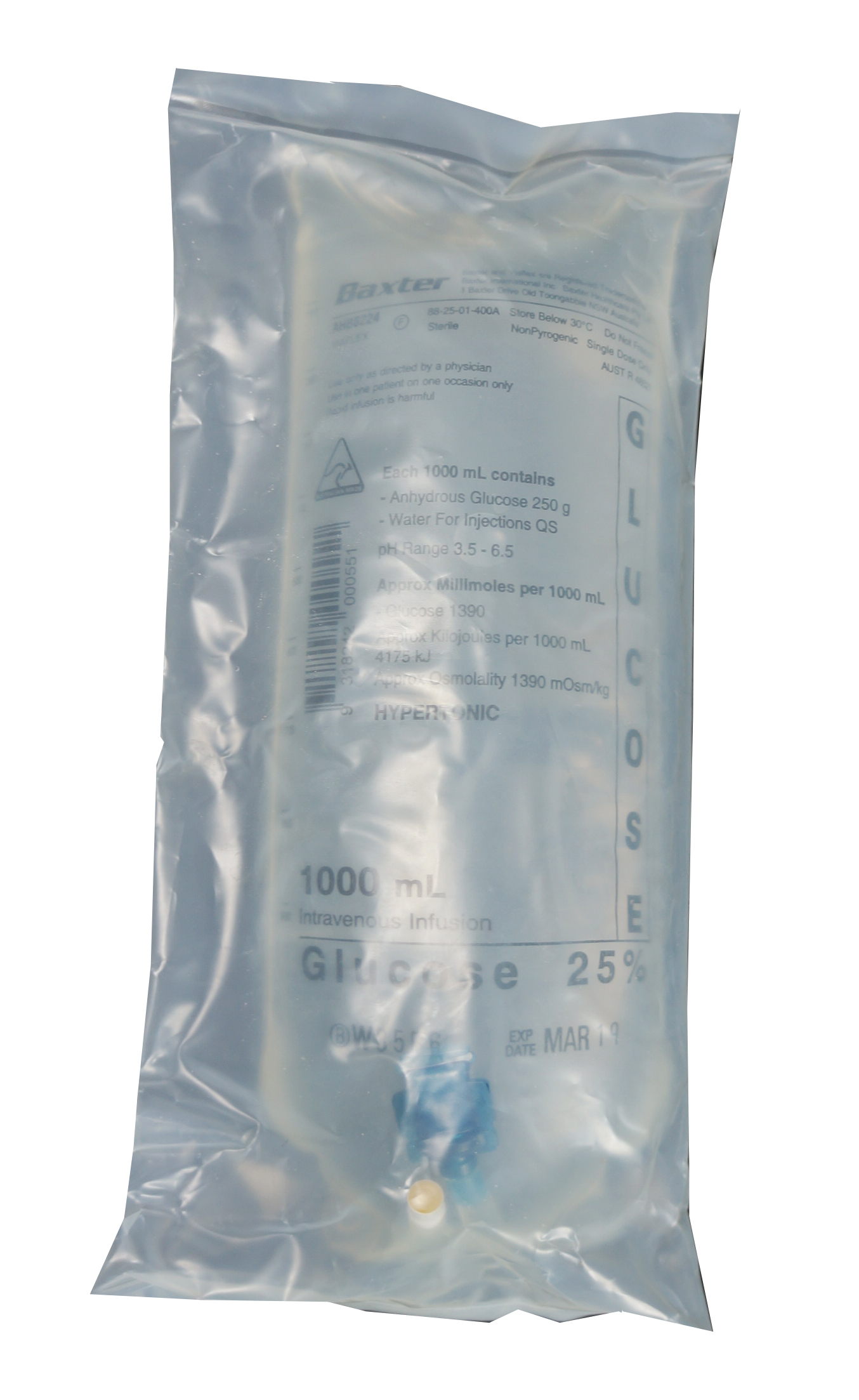 Glucose251000MlIVBag