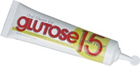 Glutose 15 Oral Glucose Gel Lemon Flavoured. 15g Tube