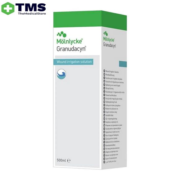 Granudacyn Wound Irrigation Solution 500ml Bottle
