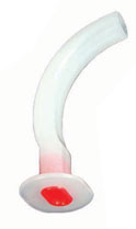Guedel Airway Size 4 Adult 100mm Red