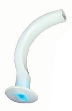 Guedel Airway Size 5 Large Adult 110mm Light Blue