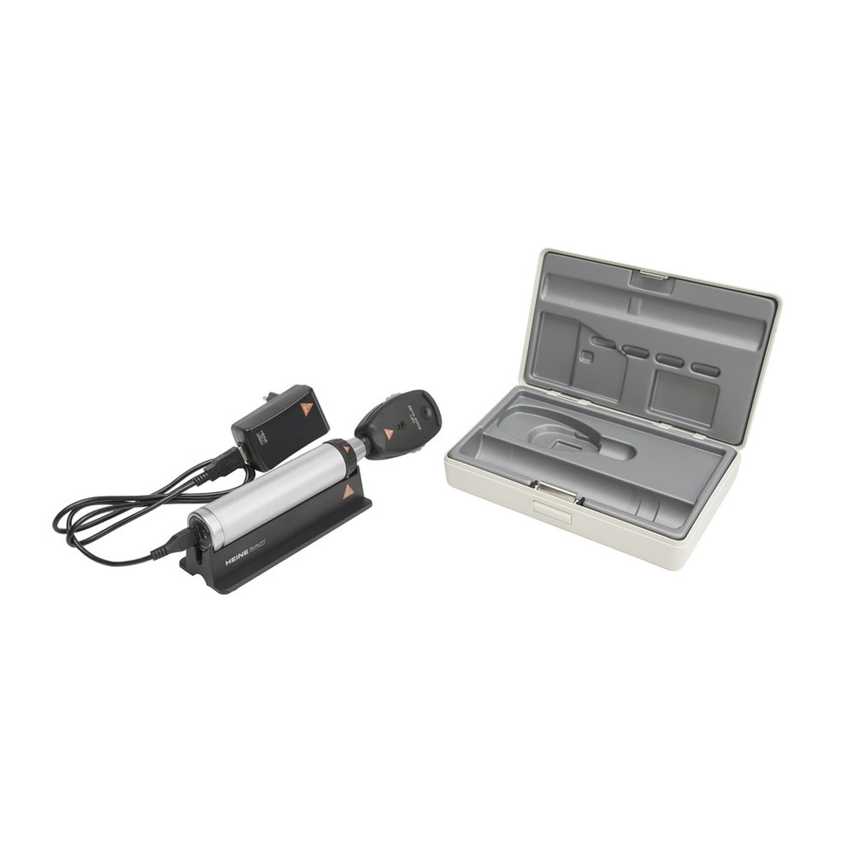 HEINE BETA 200S LED Ophthalmoscope & BETA200 Streak Retinoscope Set with BETA4 USB Handle