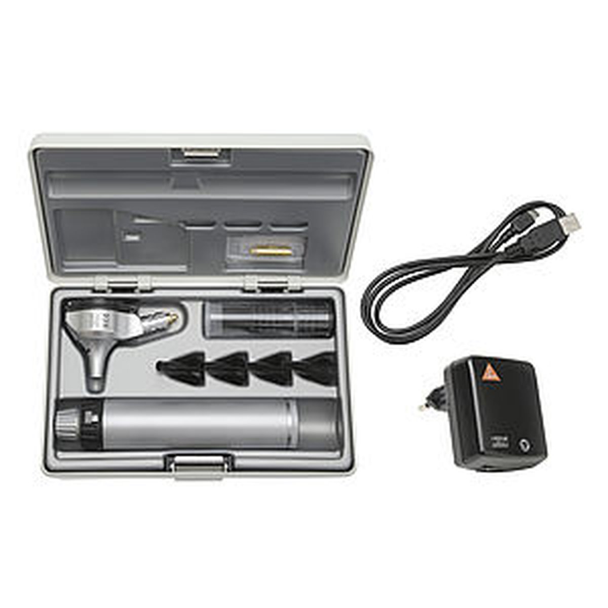 HEINE BETA 400 LED F.O. Otoscope with BETA 4 USB Handle