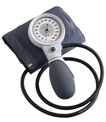 HEINE GAMMA GP Aneroid BP Unit Practice Kit with Child, Small Adult & Adult One Tube Cuffs, in Two Zipper Cases