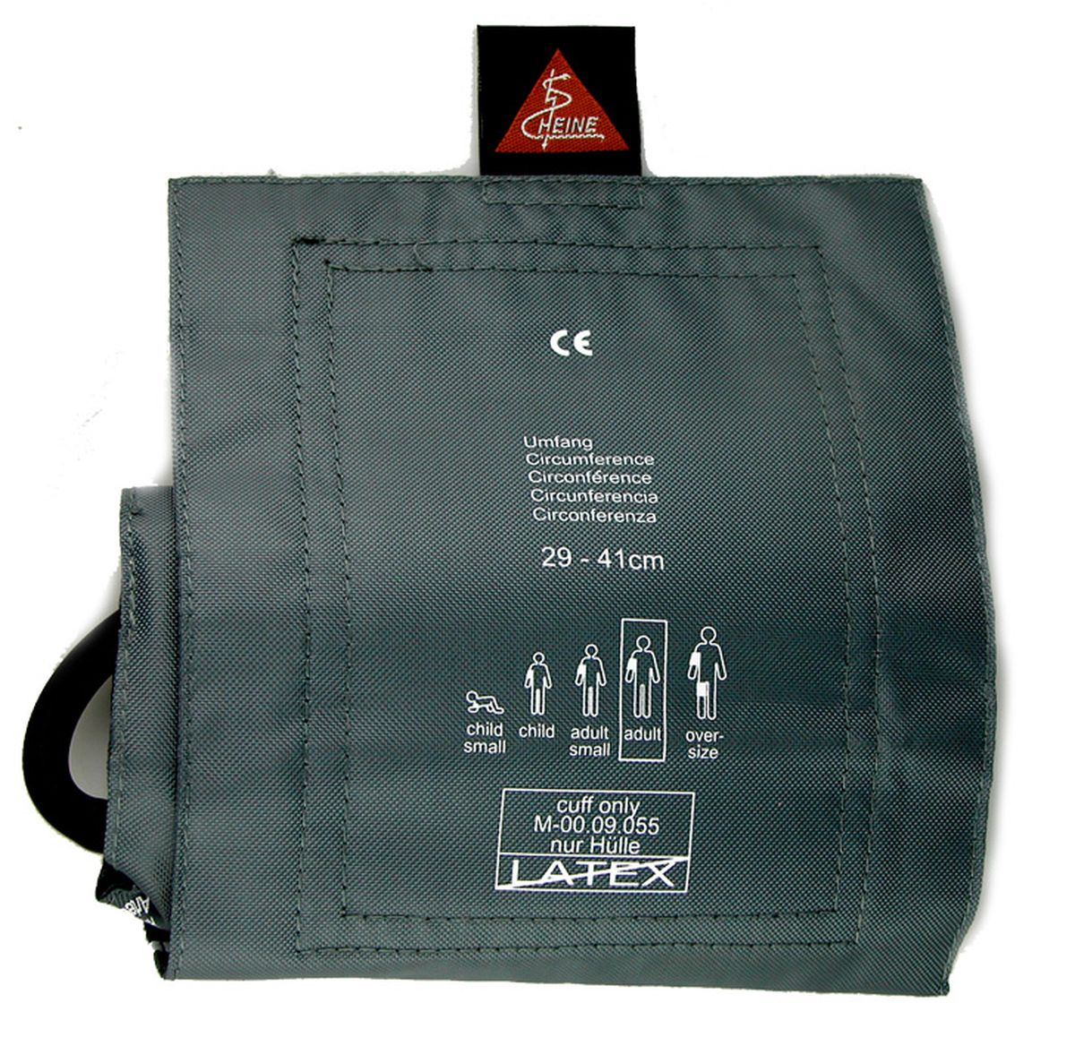 HEINE GAMMA XXL Aneroid BP Unit Replacement Two Tube Adult Cuff & Bladder 14cm x 58cm, 29-41cm Circumference 