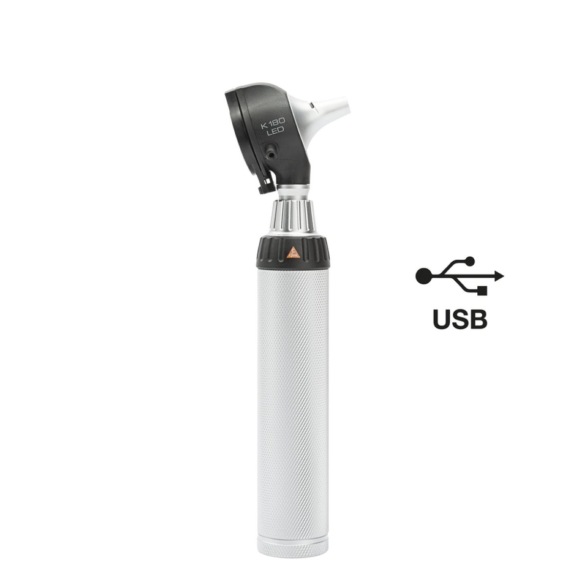 HEINE K180 LED F.O. Otoscope with BETA4 USB Handle