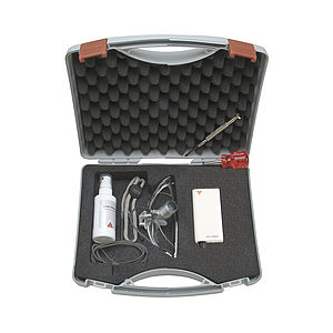 HEINE MicroLight2 on S-Frames with mPack mini & Plug-in Transformer