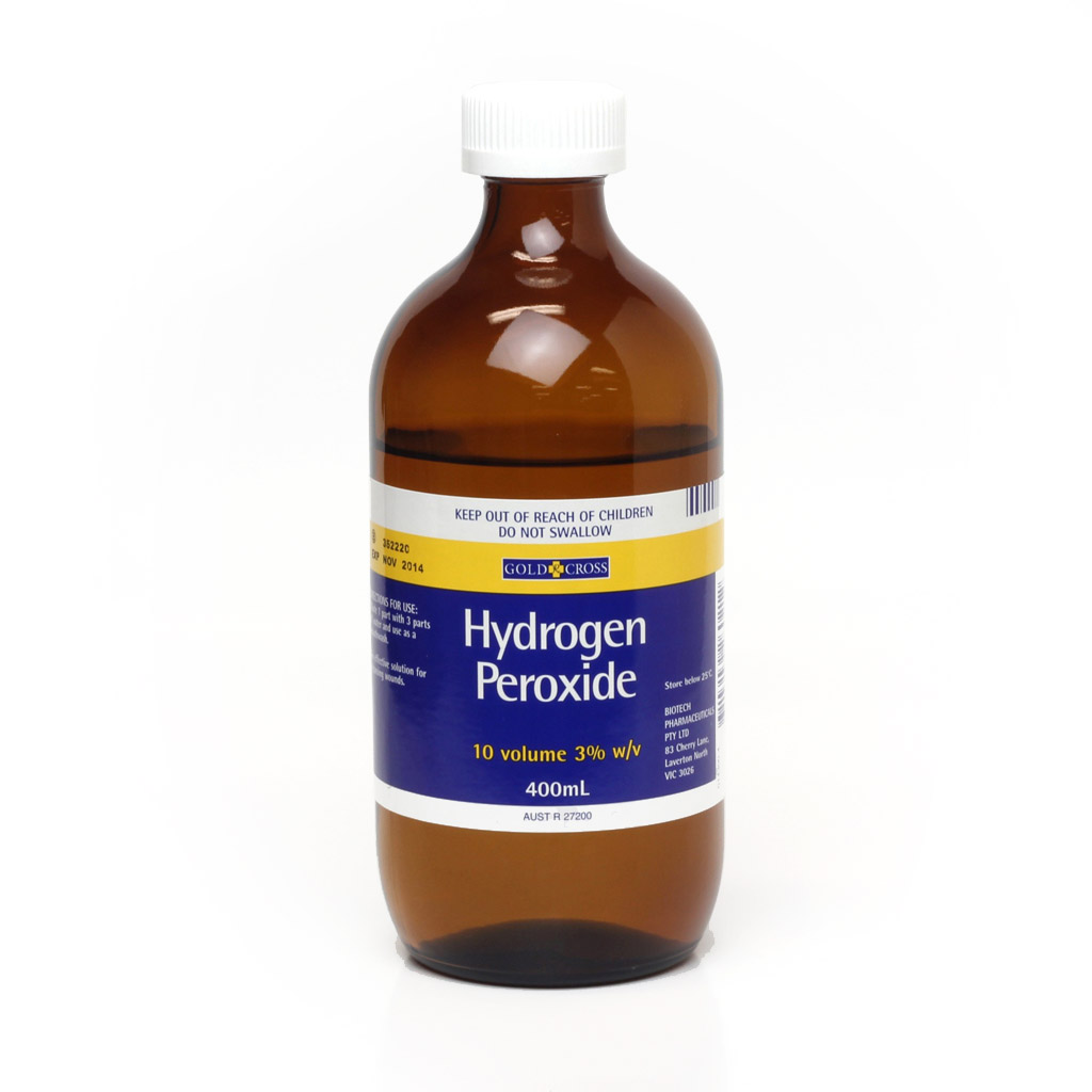 HYDROGEN PEROXIDE 3% 400ML
