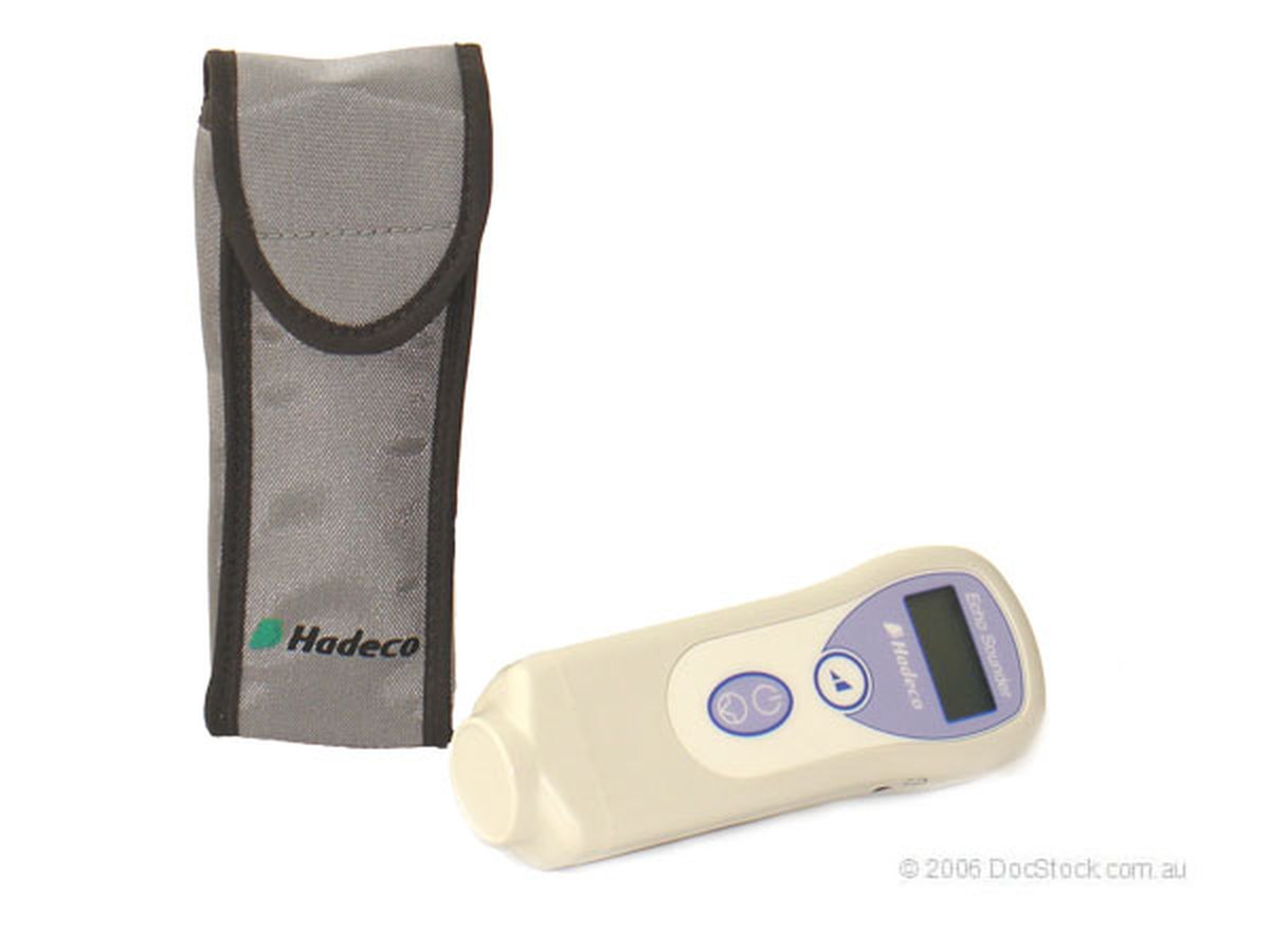 Hadeco ES101EX2 Echo Sounder Pocket Hand Held Doppler with LCD and 2Mhz Foetal Probe