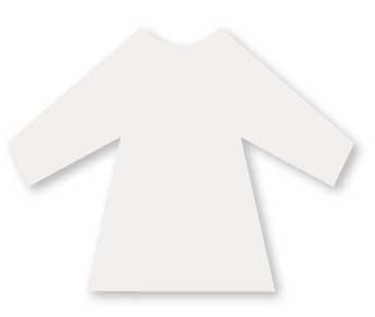 HalyardProtectaGownsLongSleevedWithBackOpening-WhitePackOf10