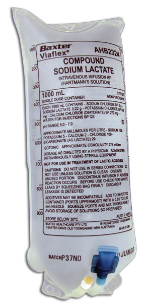 HartmannsSolution500MlIVBag(CompoundSodiumLactate)