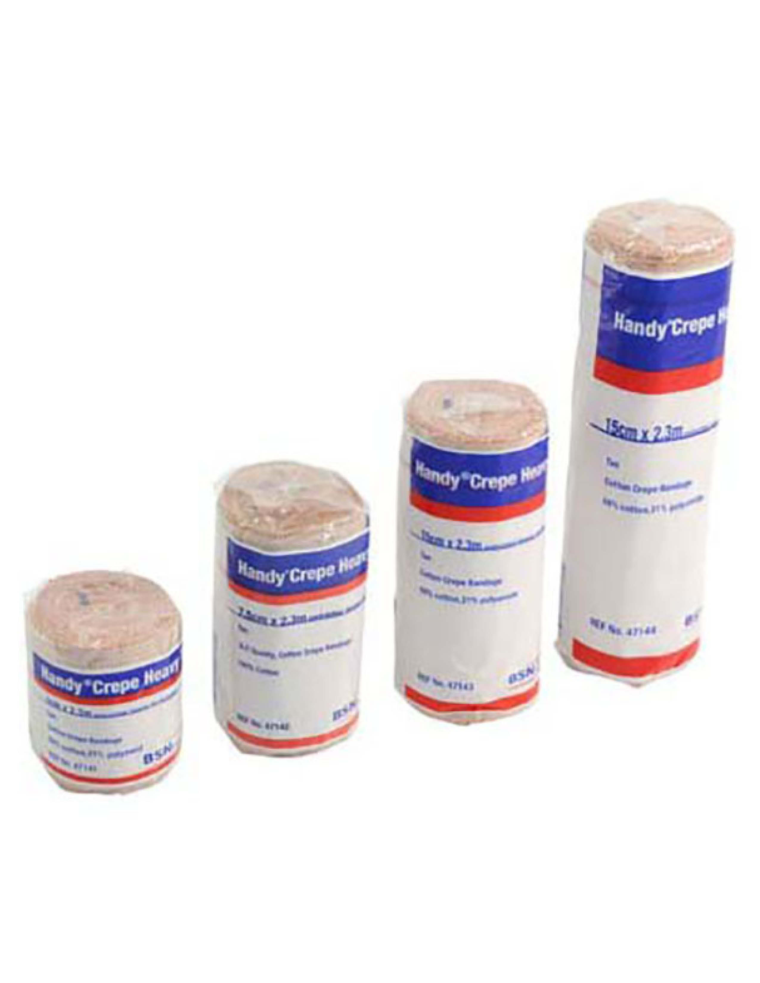 Heavy Handycrepe Bandage 15cm x 2.3m Tan. Pack of 12