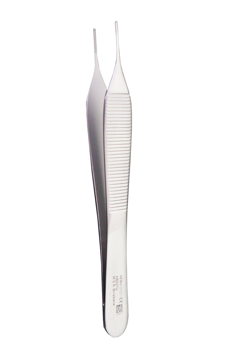 Hebu Adson Micro Dressing Forceps 12cm