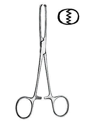 Hebu Allis Tissue Forceps 4:5 Teeth 15cm 