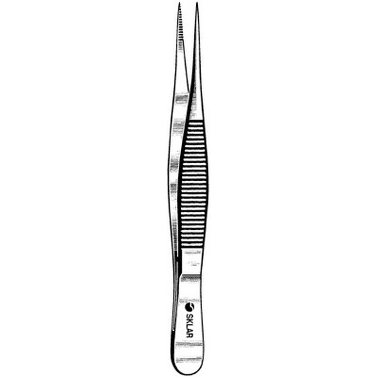 Hebu Fine Serrated Splinter Forceps 12.5cm