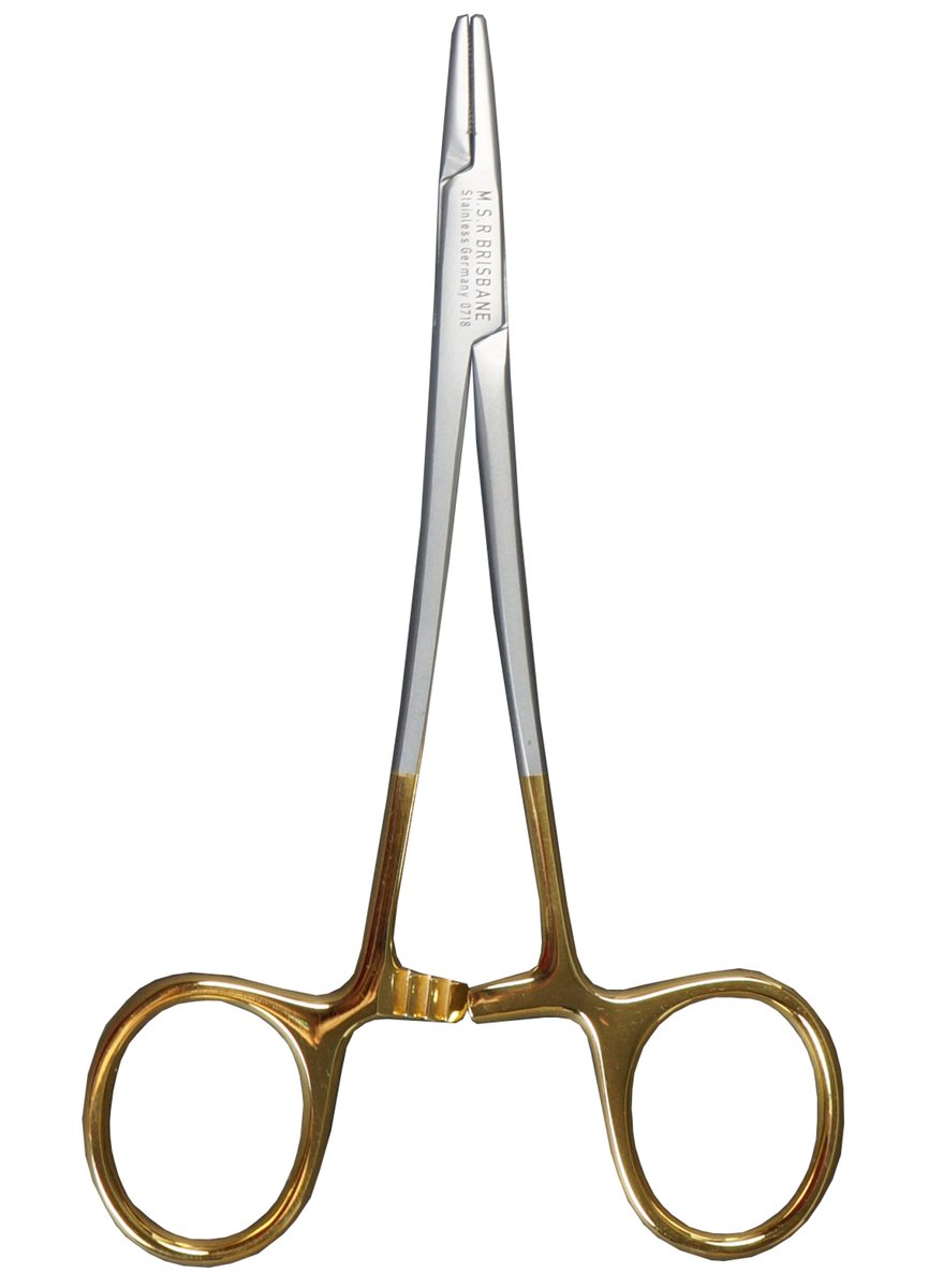 Hebu Halsey Needleholder 13cm with TC Jaws