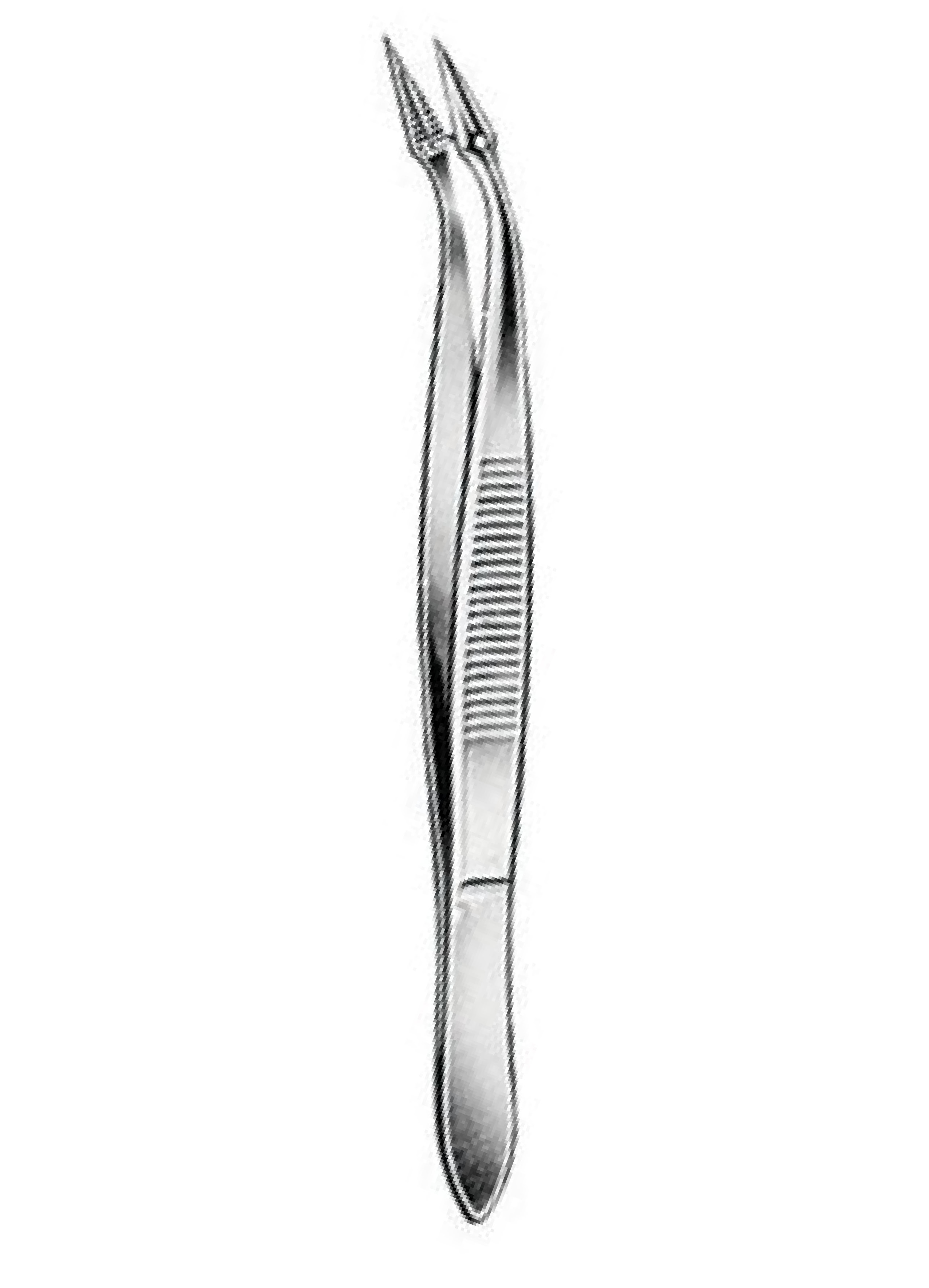 Hebu Hunter Splinter Forceps Angled 10.5cm 