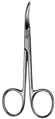 Hebu Iris Scissors Curved 10.5cm