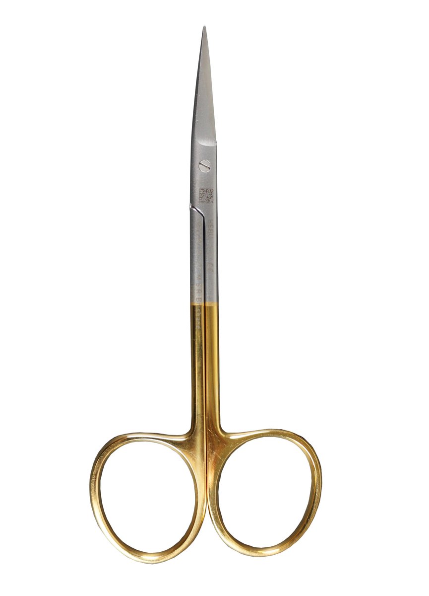 Hebu Iris Scissors Straight Super Cut 11.5cm with TC Blades