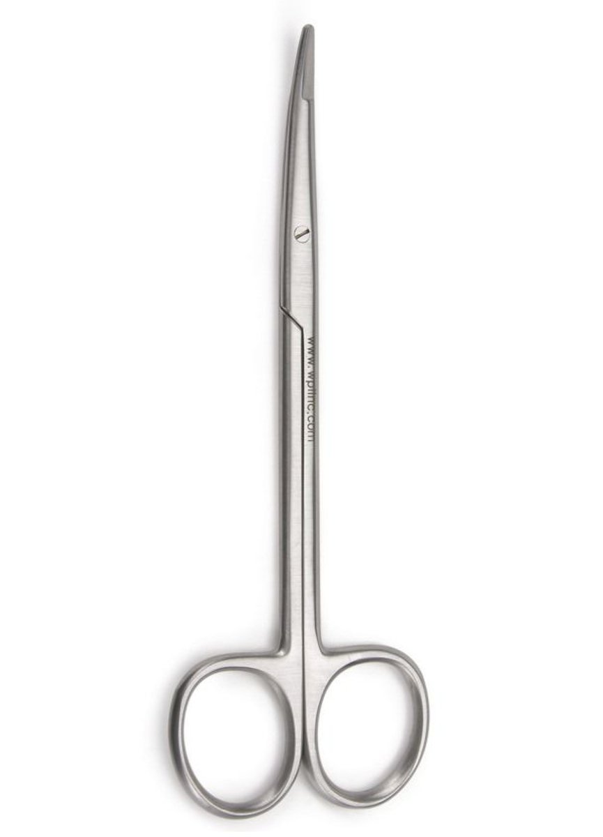 Hebu Kilner Plastic Surgery Scissors Curved 15cm
