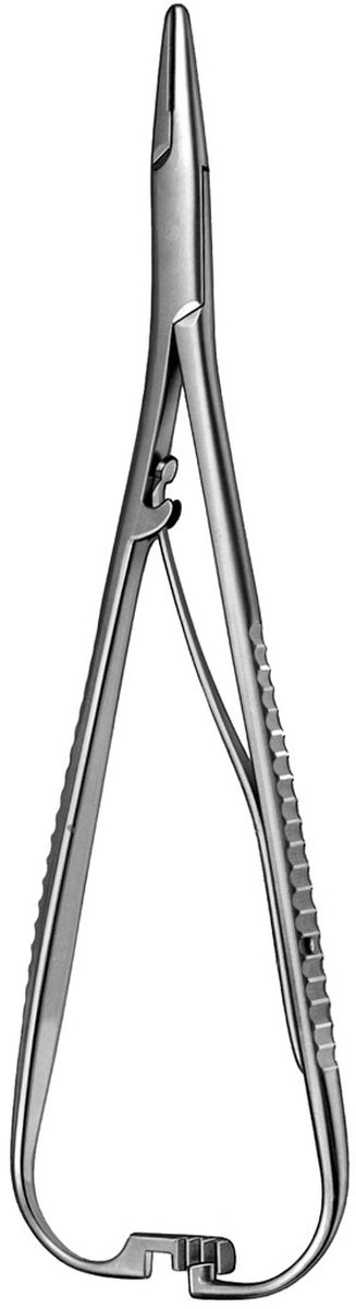 Hebu Mathieu Needleholder 15cm with Stainless Steel Jaws