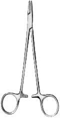 Hebu Mayo Hegar Needleholder 16cm with Stainless Steel Slender Pattern Jaws