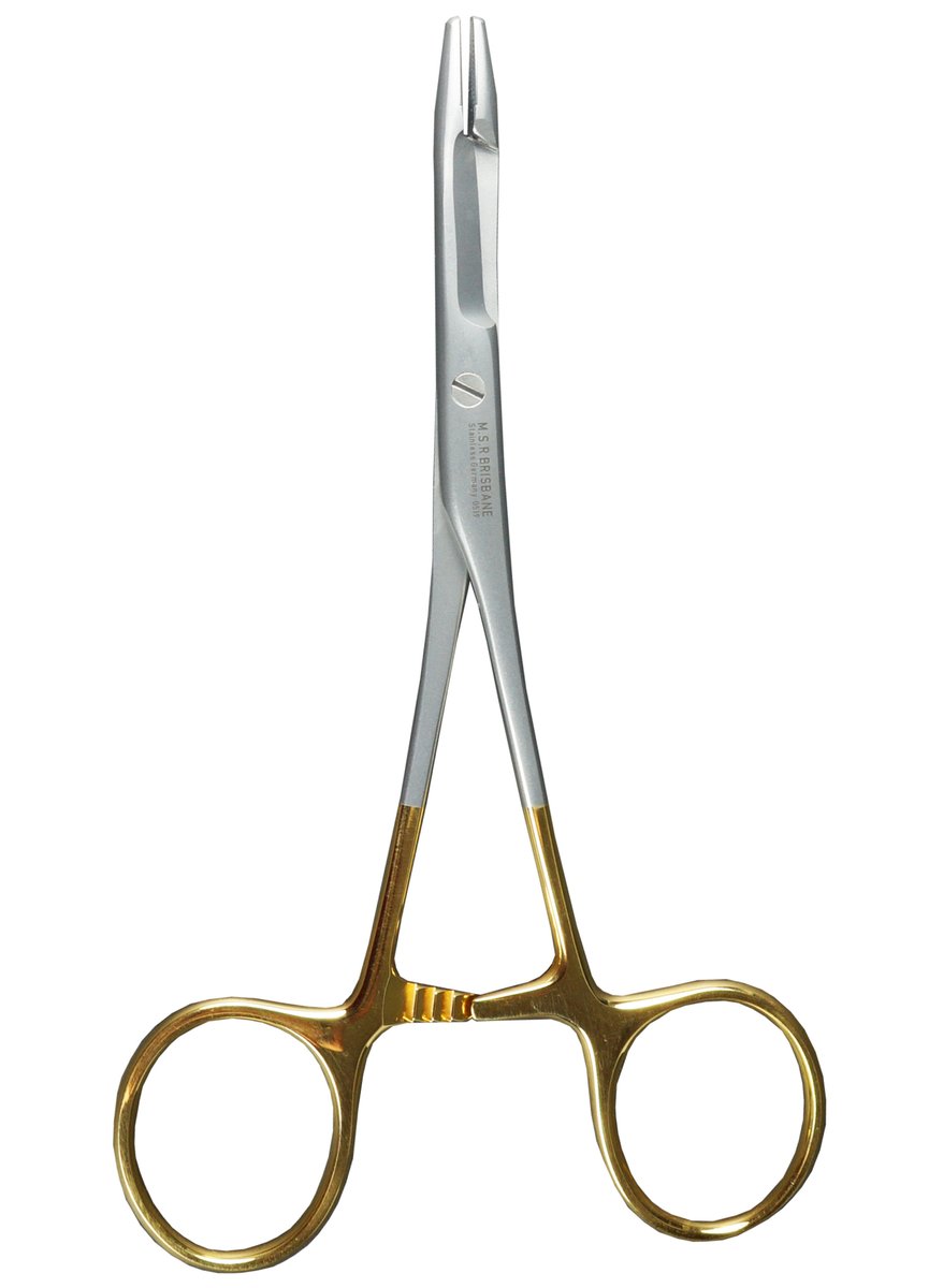 Hebu Olsen Hegar Needleholder 14cm with TC Jaws