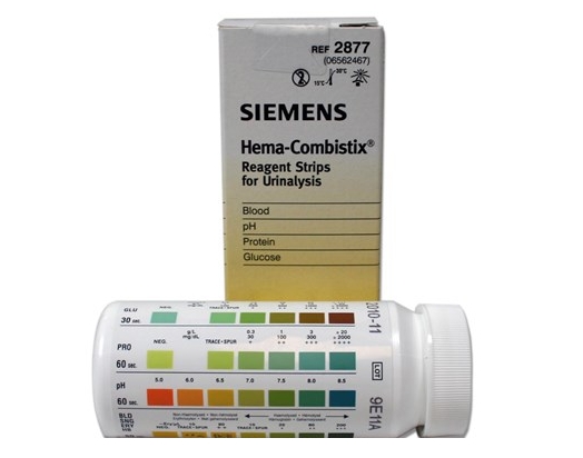 Hema-Combistix Reagent Urinalysis Strips Pack of 50