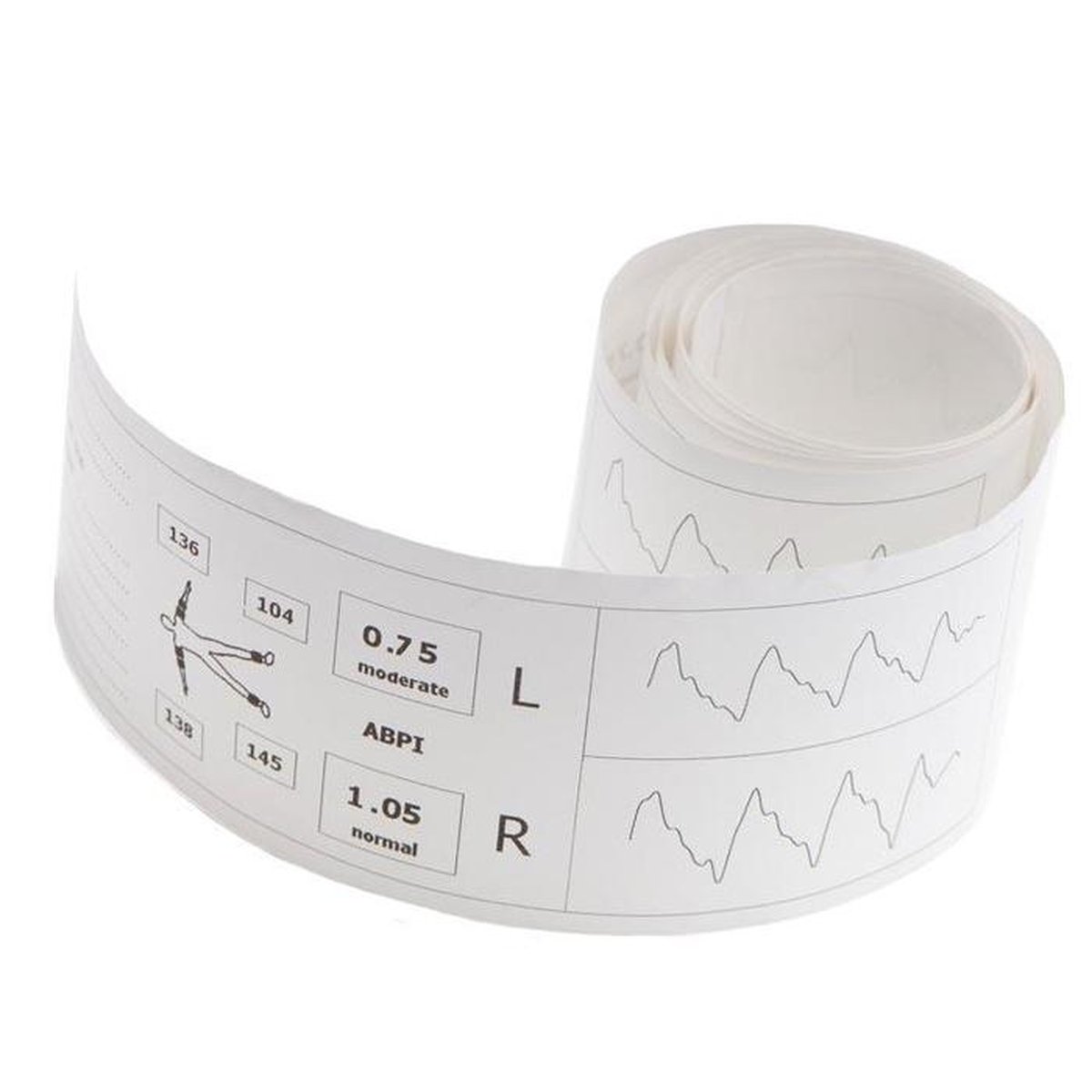 Huntleigh Dopplex ABIlity Standard Thermal Label Paper Roll 58mm