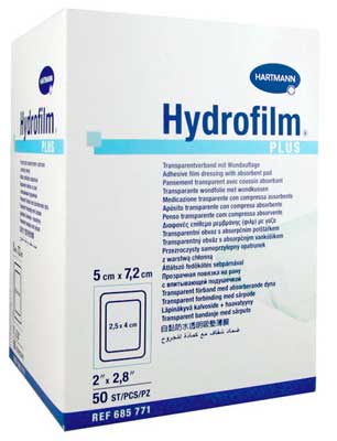 HydrofilmPlus5CmX72CmSterileBoxOf50