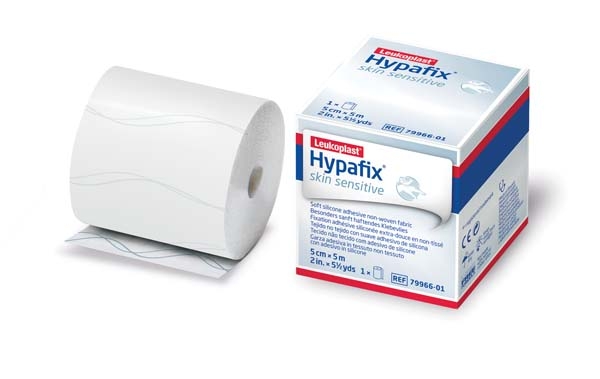 HypafixSkinSensitiveRoll10CmX5M-SoftSiliconeAdhesiveNon-WovenFabricRoll