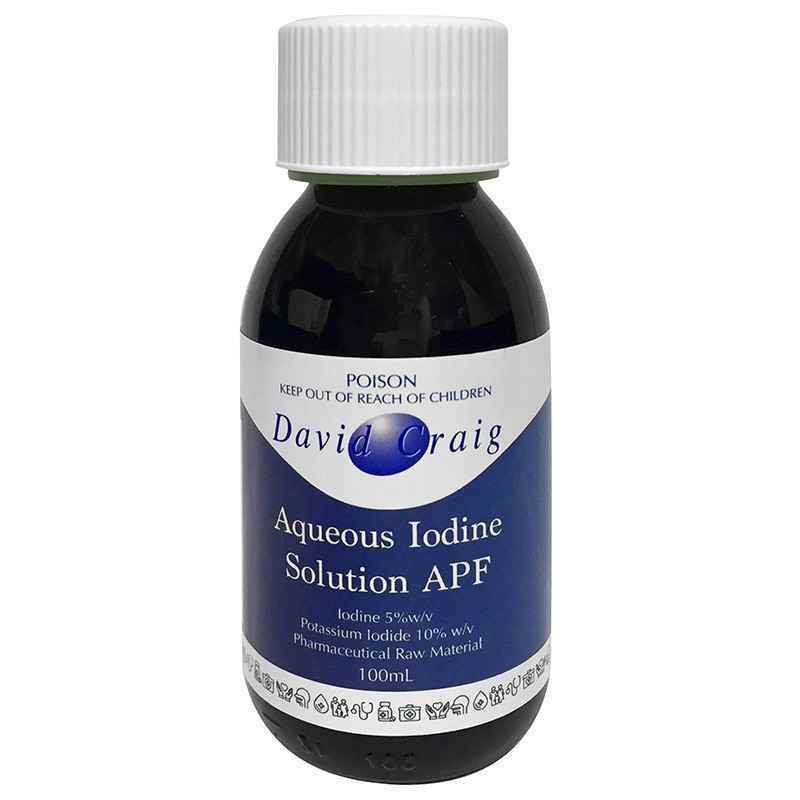 IODINE AQUEOUS SOLUTION      100ML