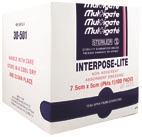 Interpose-Lite Non-adherent Dressing 7.5cm x 20cm Sterile. Box of 100