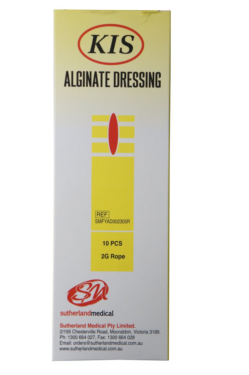 KIS Calcium Alginate Rope 2gram, Box of 10