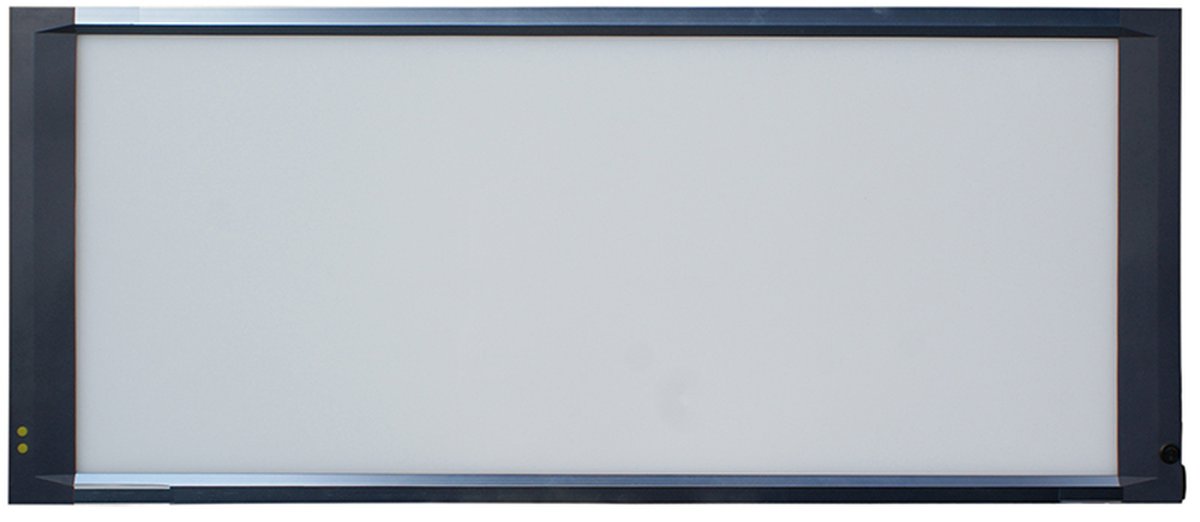 LED Slim Line X-ray Viewer Triple Bay 123cmL x 54.5cmH x 4.1cmW. Suitable for Wall Mounting